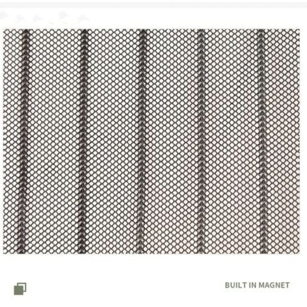 Insektsnät dörrgardin Magnetisk Dörr Myggnät 80x210cm Magnetisk Svart.pa