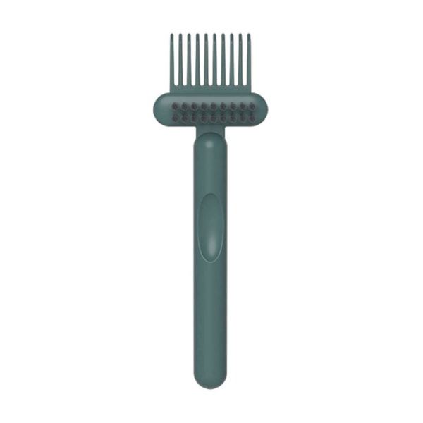 2 i 1 kamrengjøringsbørste hårbørsterenseverktøy hårbørstefjerner Rake hårbørsterengjøringsverktøy Fjerne hårstøv Hjem og salong