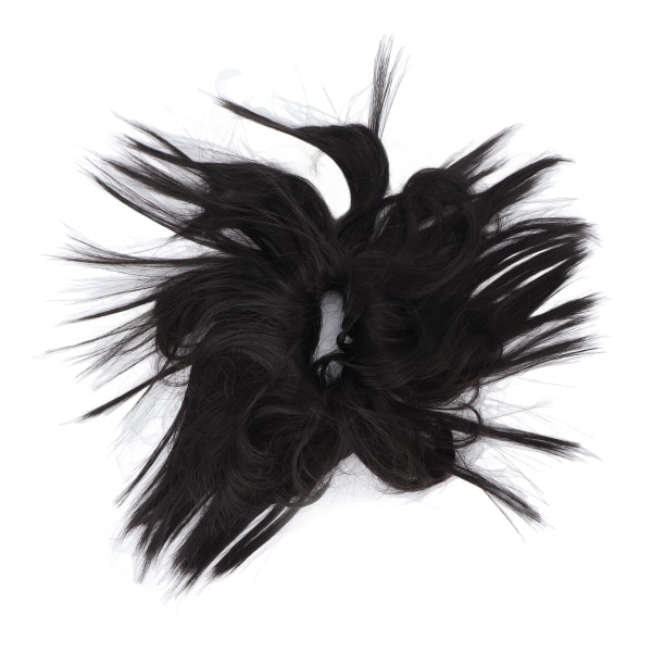 Fasjonable rotete bolle-hårpynt Syntetisk hestehale-hårpynt Updo-hårbolle for kvinner jenterQ17-2