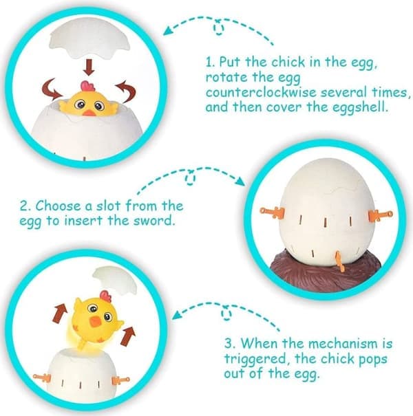 Chick Fright strategispil—pa