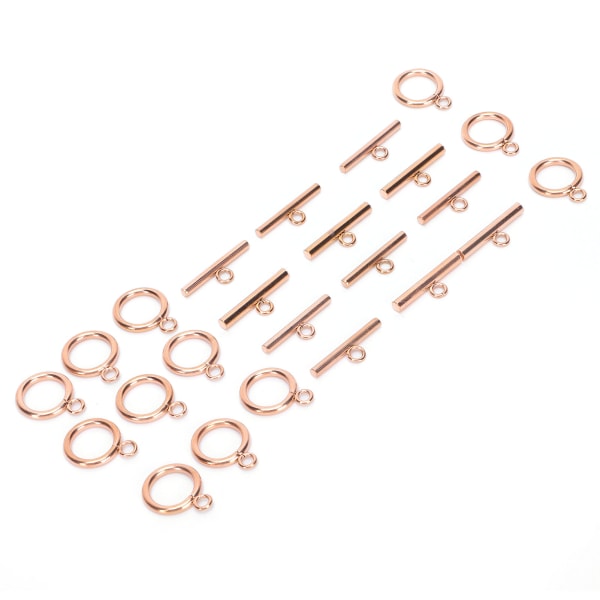 Vipplås i rostfritt stål Set Vippkontakter DIY Halsband Armband Smyckenstillverkning
