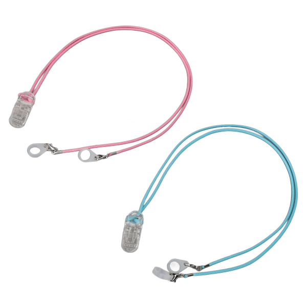 Rosa blå hörselförstärkarsnor Lätt att använda Praktisk hållare för hörselförstärkare för trädgårdssport