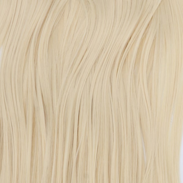 6st Kvinnor Långt rakt hårförlängning Peruk Set 16 Klämmor Hårstycke Styling Tool 01#