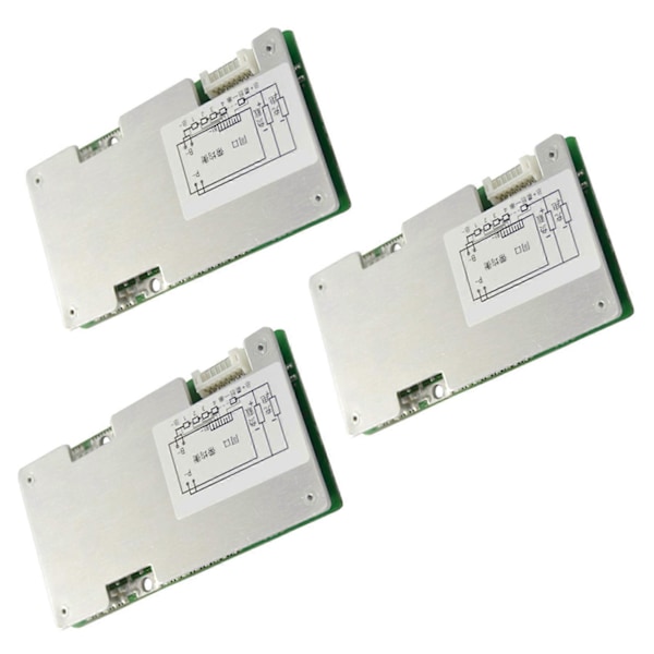 3X 8S 24V 60A BMS Li-Iron Litium Batterilader Beskyttelseskort med Strømbatteribalanse.pa