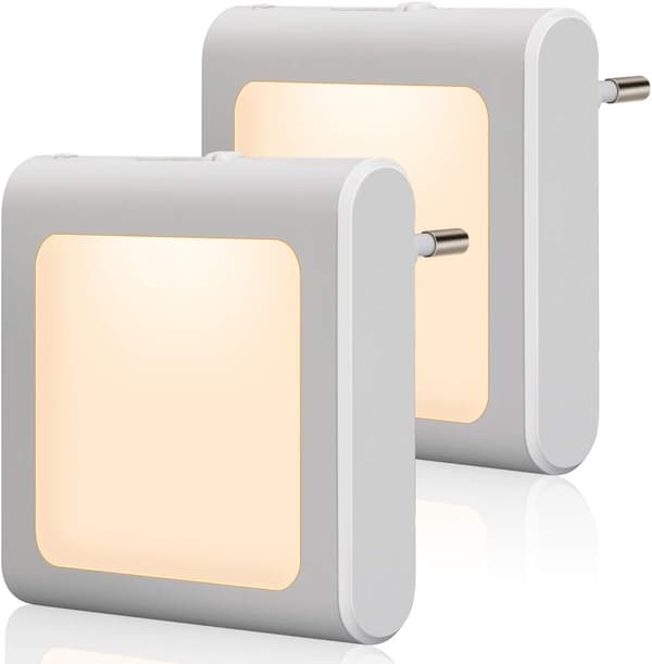 Natlampe med skumringssensor, 2 stk. init