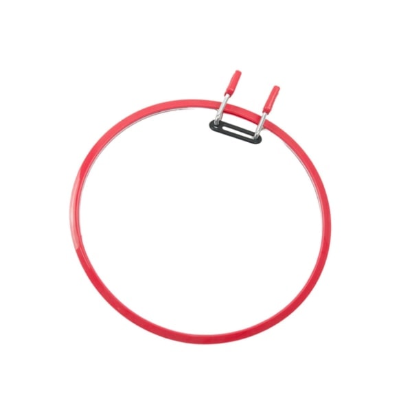 1/2/3 Broderiram for Korssting med Spenningsram rød 22cm 1 stk