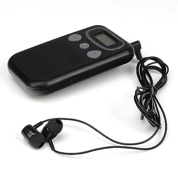 Hearing Aid Personal Sound Amplifier Pocket Voice Amplifier Device for Elderly