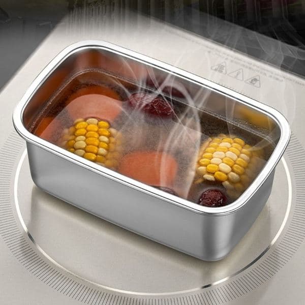 Matboks i rustfritt stål Fresh-keeping Box 1600ML 1600ML