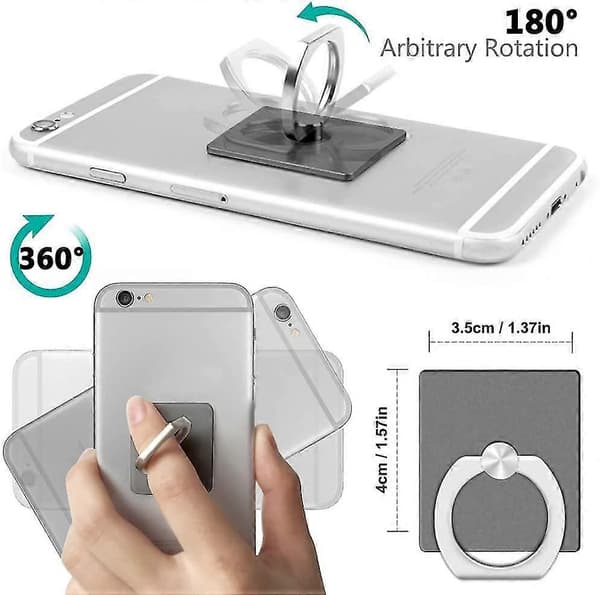 Universal Smartphone Ring Grip Mobiltelefon Holder Stand A