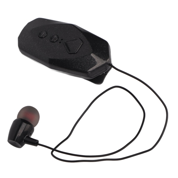 Klips på trådløs øreplugg Enkelt øre Lang batterilevetid Strøm Display Krage Clip Bluetooth-hodesett for kontorbedrifter