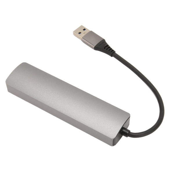 USB til RJ45 Hub 1 Gbps 3 USB 3.0 Plug and Play aluminiumslegering USB til Ethernet-adapter for bærbar PC-nettbrett