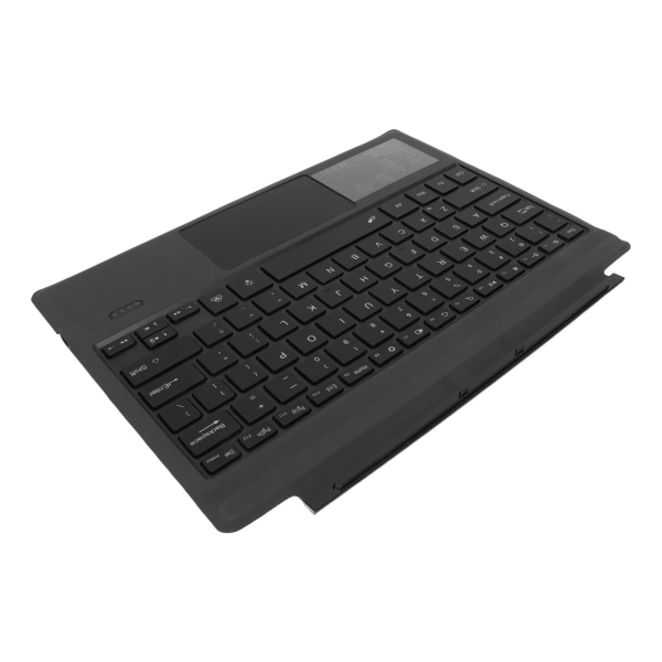 For Surface Pro Type deksel Tastatur Bærbart 7 Farger Bakgrunnsbelysning USB C Oppladbart Svart Trådløst BT-tastatur med pekeplate