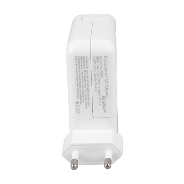 Hurtigladende strømadapter Bærbar PD Fast Charge 60W lader for OS X bærbar EU-plugg 110?240V
