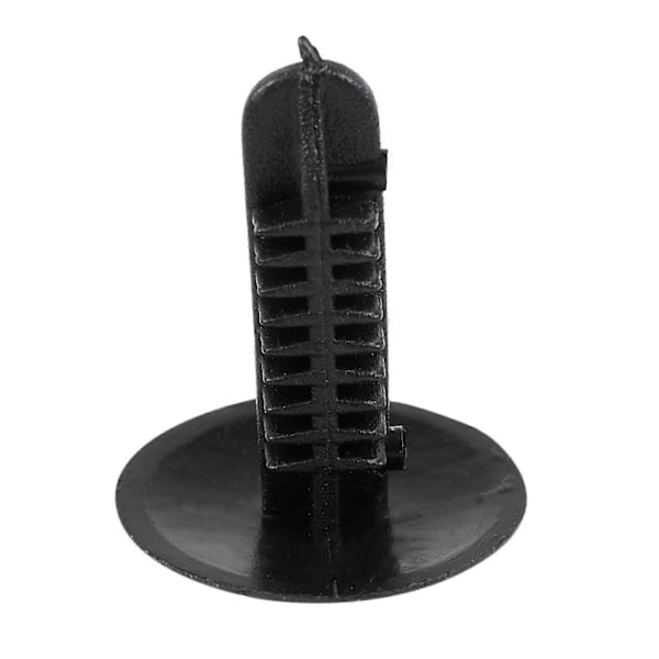 5mm x 5mm Hål Dia Svarta Plastnitar Fästelement Tryckklämmor 48 st.pa