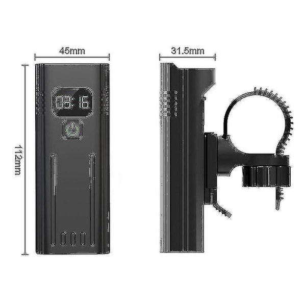 30.000 Lumen Cykellampe 10.000mah USB Genopladeligt Batteri LED Cykellampe Forlygte Mtb Vandafvisende Lommelygte