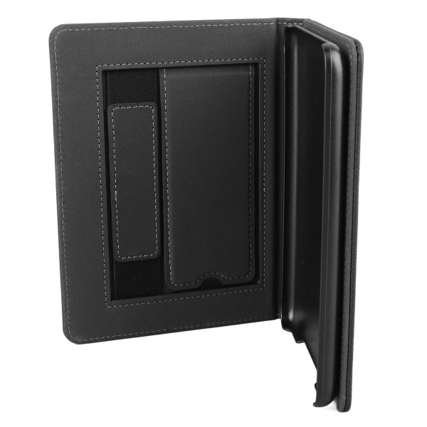 Ebook Stand Shell Stående beskyttende deksel Ebook-veske i imitert skinn for Kindle 2022 Black