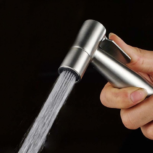 Håndholdt Bidet Brusehoved Sølv