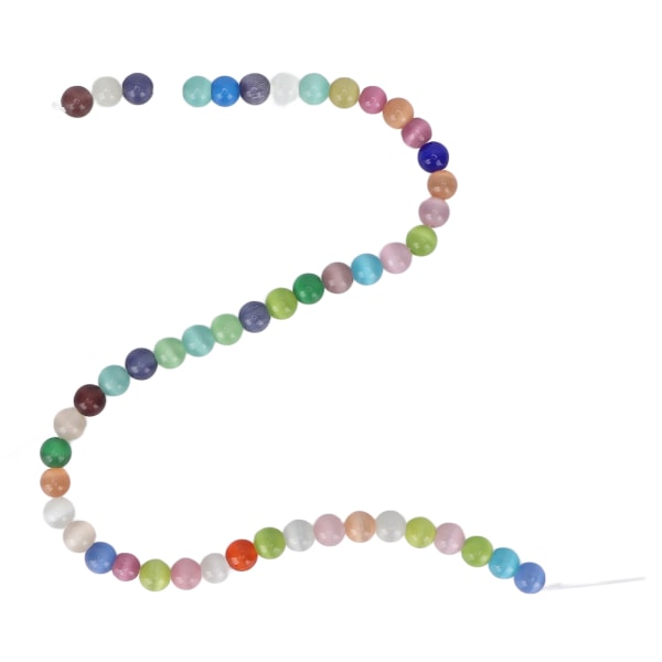 Naturlige løse sten spacer Beads DIY Beads Smykketilbehør til halskæde Armbåndsfremstilling Craft 8mm/0.3in
