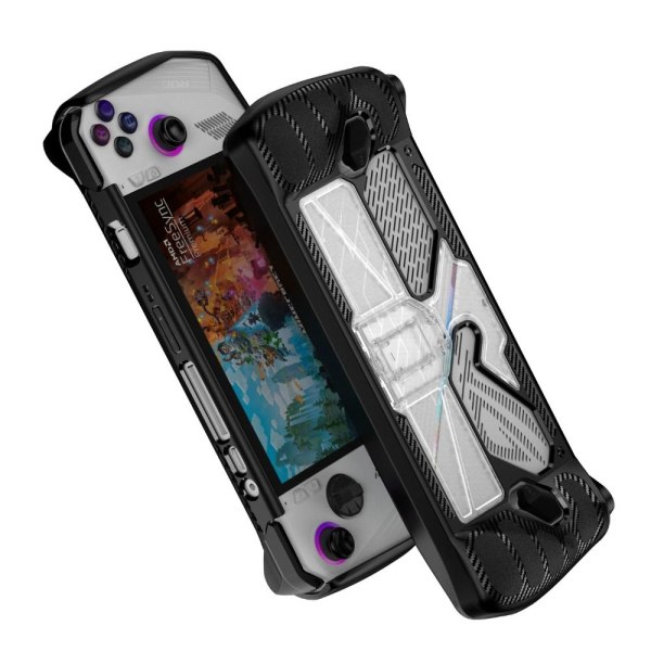 for ASUS ROG Ally Consoles Case Protector Cover WHITE&TRANSPARENT hvit&transparent white&transparent