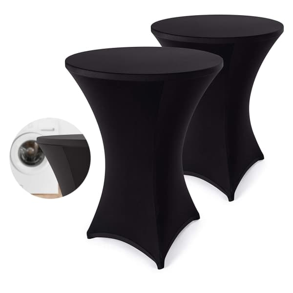 2-pack stretchöverdrag för ståbord - Eleganta ståbordsöverdrag