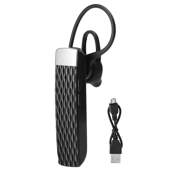 T2 Smart Bluetooth Oversættelseshøretelefoner Trådløse Realtids 33 Sprog Oversætter Headset Sort