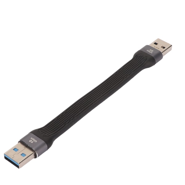 USB A hane till USB A hane adapterkabel 10Gbps USB A hane adapterkabel för hårddiskar Bärbara datorer USB 3.0 Hubs