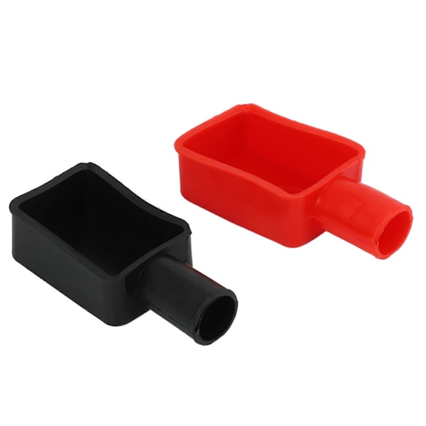2 st Bilbatteri Positiva och Negativa Skyddskåpor, Gummihylsor, Batteripolskydd.pa