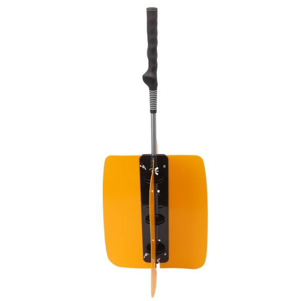 Golf Power Resistance Trainer V -muotoiset tuulettimen siivet Golf Swing -harjoitusapu luistamattomalla kahvalla golfharjoitteluun oranssi