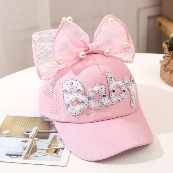 Baby cap Diamond pesäpallohattu PINK pinkki pink