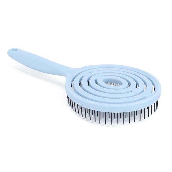 Håraffiltreringsbørste Rund Blød glatning Salon Detangler-hårkam til krøllet glat, vådt tørt hår