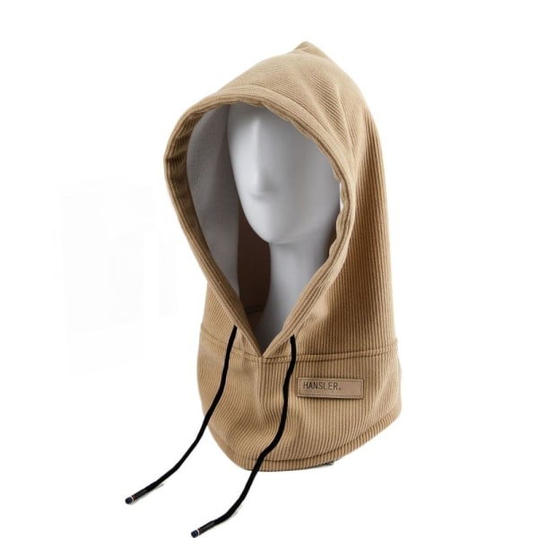 Mjuk Balaclava Pullover Mössa KHAKI khaki för kvinnor