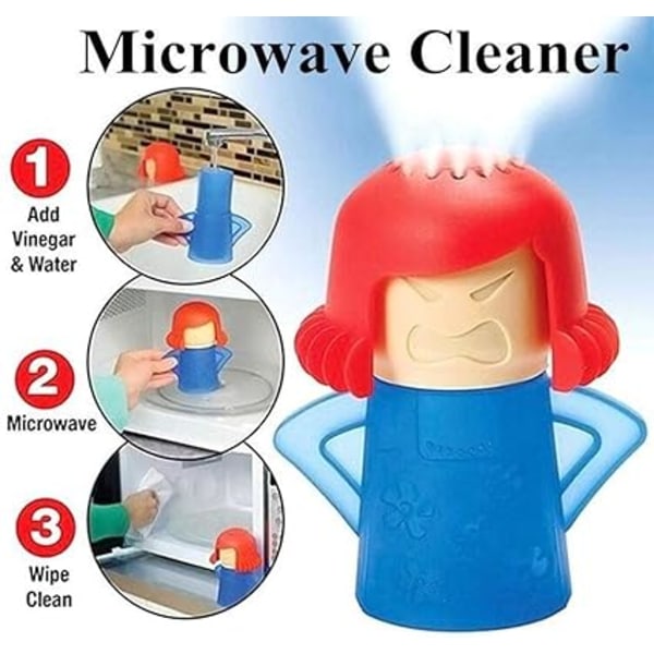 (1st)Mikrovågsrengöring Arg Mamma med Kylskåpslukt Absorbent Cool Mamma