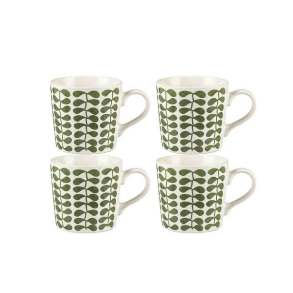 Mugg VEGETABLE 4-pak Krus - TINA Nordström 232006 grøn