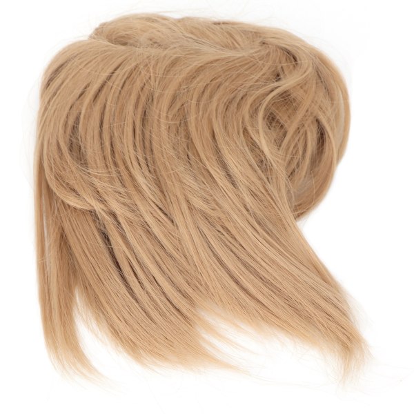 Fasjonabelt rotete bolle-hårstykke med bånd tykt rufsete updo syntetisk hår Scrunchies forlengelse for kvinner jenterQ17-18