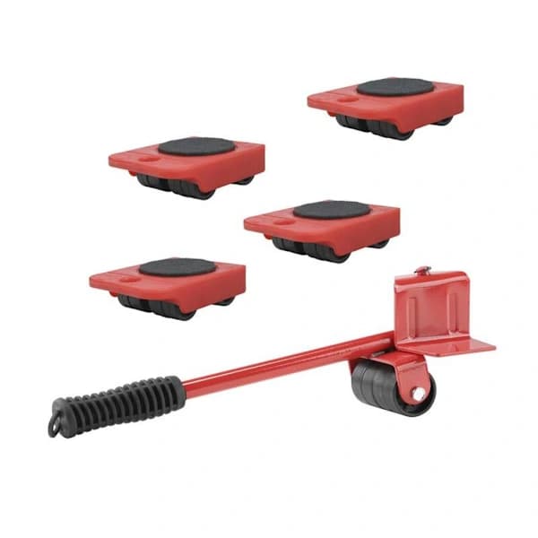 Furniture Moving Set Red and Black