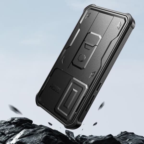 Tech-Protect Galaxy A55 5G -puhelinkotelo Kevlar Cam Plus - Musta