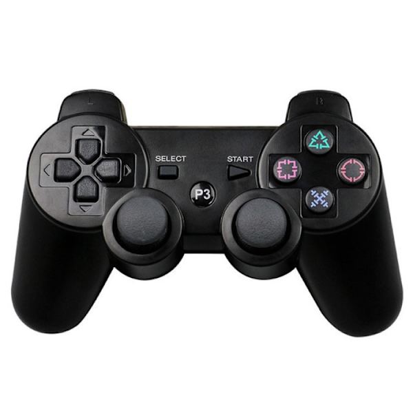 ps3 controller dual vibration PC computer controller USB trådløs bluetooth controller 360 controller dual vibration snefnug knap Blue-Snowflake Button