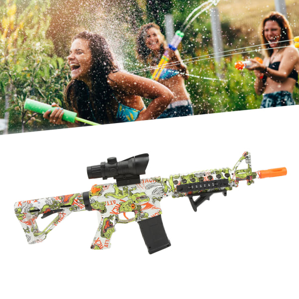 Gel Ball Surge Blaster M4A1 med beskyttelsesbriller Elektrisk vanngel skyteleketøy Egnet for backyard Fun Team Shooting Games Twenty Thousand Water Beads