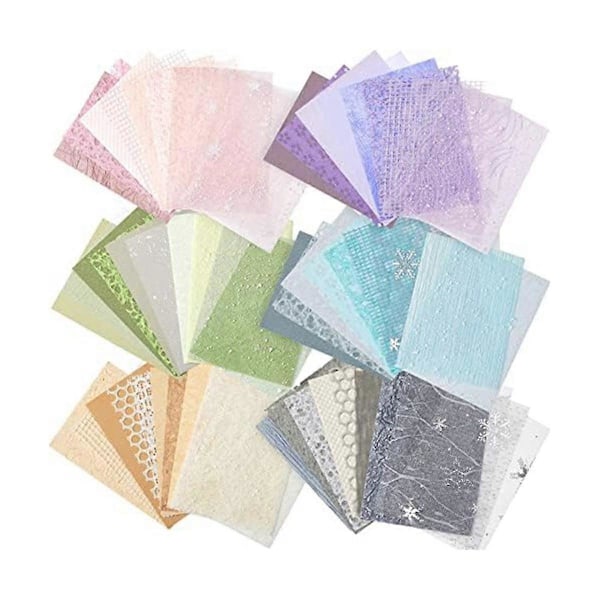 60 ark Scrapbooking-papper A5 Papper Scrapbooking-papper Präglat papper för Scrapbooking Journalföring.pa