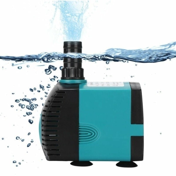 Full liten vannpumpe nedsenkbar pumpe akvariepumpe fiskedam sirkulasjonspumpe akvarium sidesugepumpe (EB-301 3w)