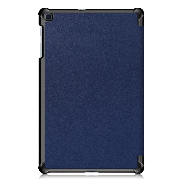För Samsung Galaxy Tab A 10.1 (2019) SM-T510 Gylint Tab A 10.1 (2019) cover, Tri-Fold Stand Slim ja Lätt cover; SM-T515 Mörkblå