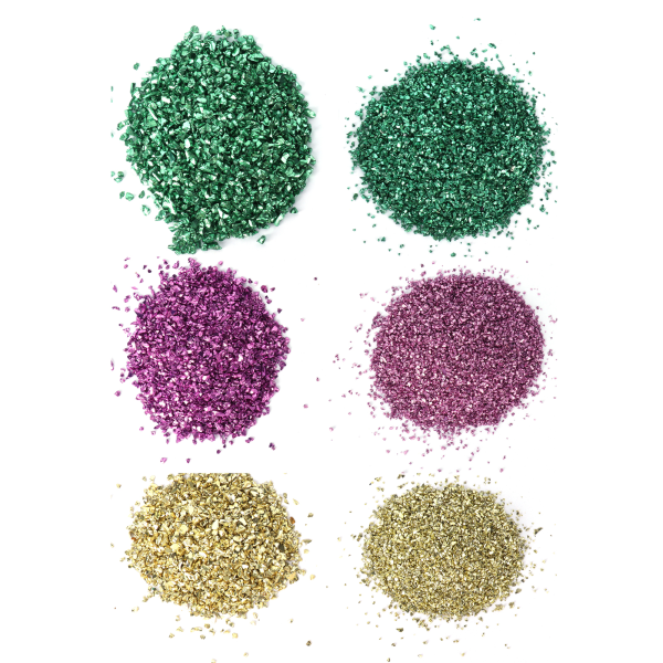 Epäsäännölliset lasilastut Nail Arts Askartelu DIY maljakkotäyte Epoksihartsi Mold koristelu Glitter