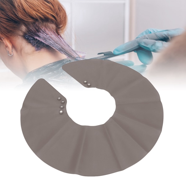 Mjuk silikonfrisyr axelinpackning Hårfärgningsmedel Magnetisk halssköld Sjal Salong Använd liten