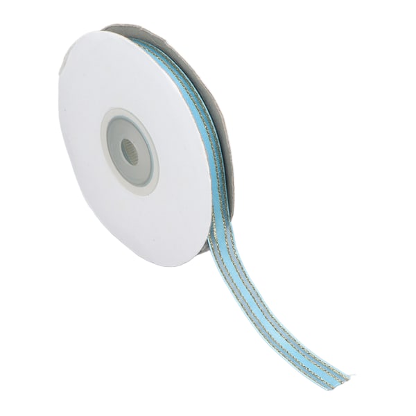 4 STK 9 mm bredde gennemsigtigt satinbånd Farverige polyester chiffonbånd til gaveindpakning
