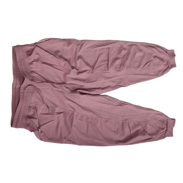 Joggerbukser Løse pustende ankelbånd Uformelle treningsbukser med lommer (grå lilla) L