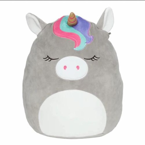 1-pack Squishmallows Enhörning Slumpvald Gosedjur Mjukisdjur Plysch Multifärg One Size