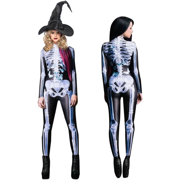 halloween skelet kostumer, cosplay kostumer