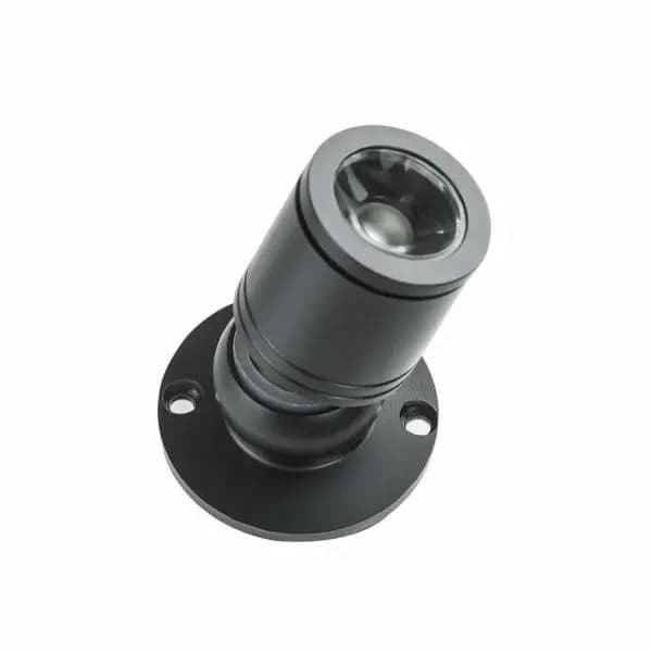 Mini LED 1W Taklampa med Driver 10-pack (Svart, Varmvit)