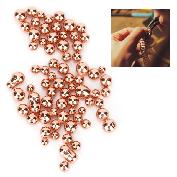 10g / pose Smykker Reparation Perler Smykker Processing Tools Accessories Rose Red