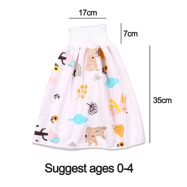 2 Waterproof Training Pants for Babies, Suitable for Night Use